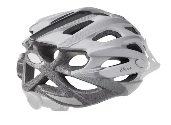 Etape Venus damski kask rowerowy biała/srebrna mat