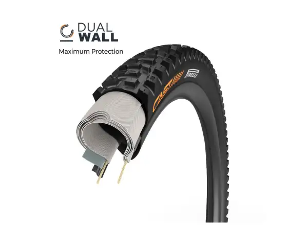 Pirelli CAST Antagonist DW, SmartEVO DH, 29x2.4, MTB opona czarny