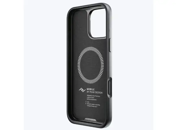 Peak Design Mobile Everyday Fabric Case iPhone 16 Pro Max etui na telefon Charcoal