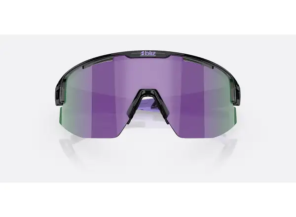Bliz Matrix Small okulary przeciwsłoneczne Crystal Black/Grey Purple Multi