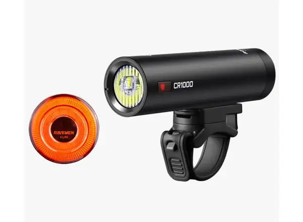 Ravemen zestaw świateł CR1000 i CL05