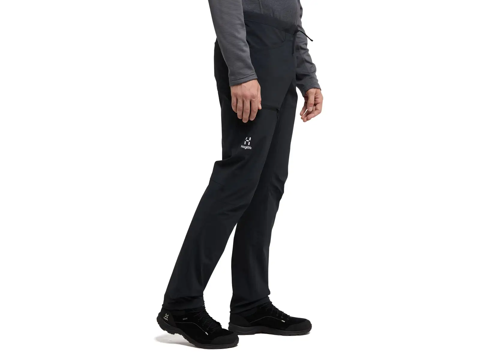 Haglöfs ROC Lite Slim męskie spodnie True Black