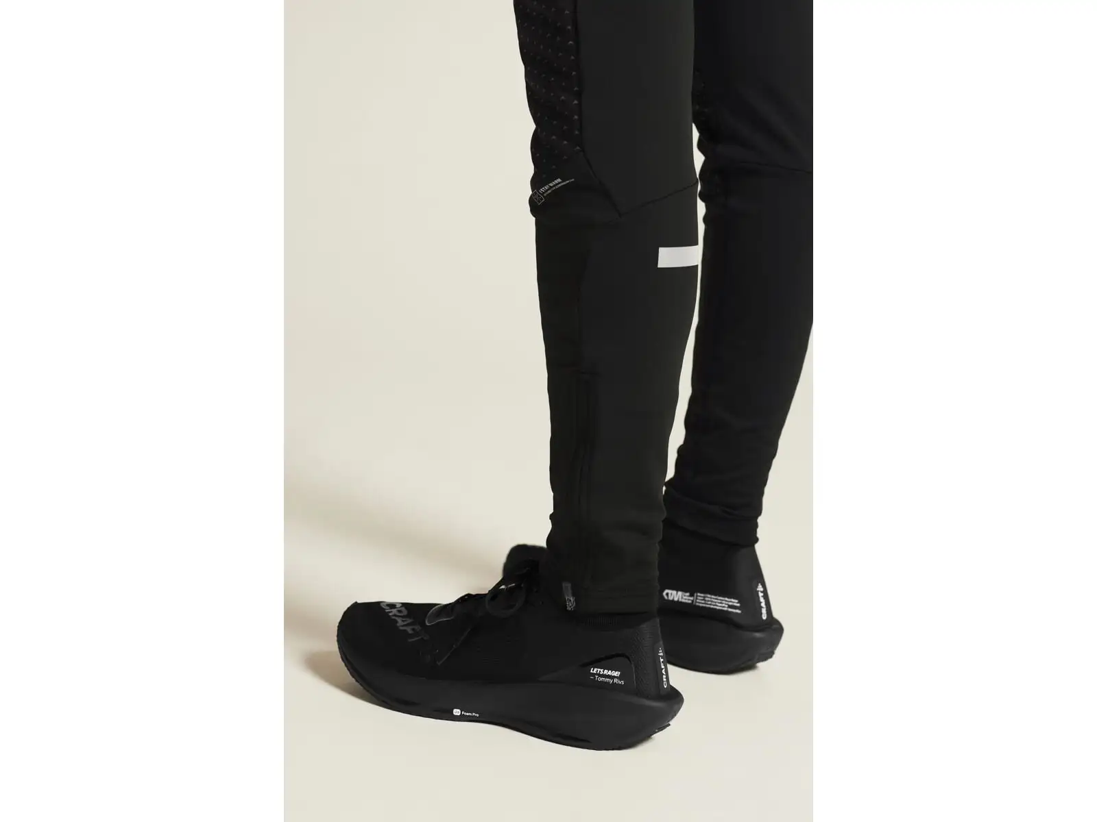 Craft ADV SubZ Lumen męskie legginsy do biegania czarna