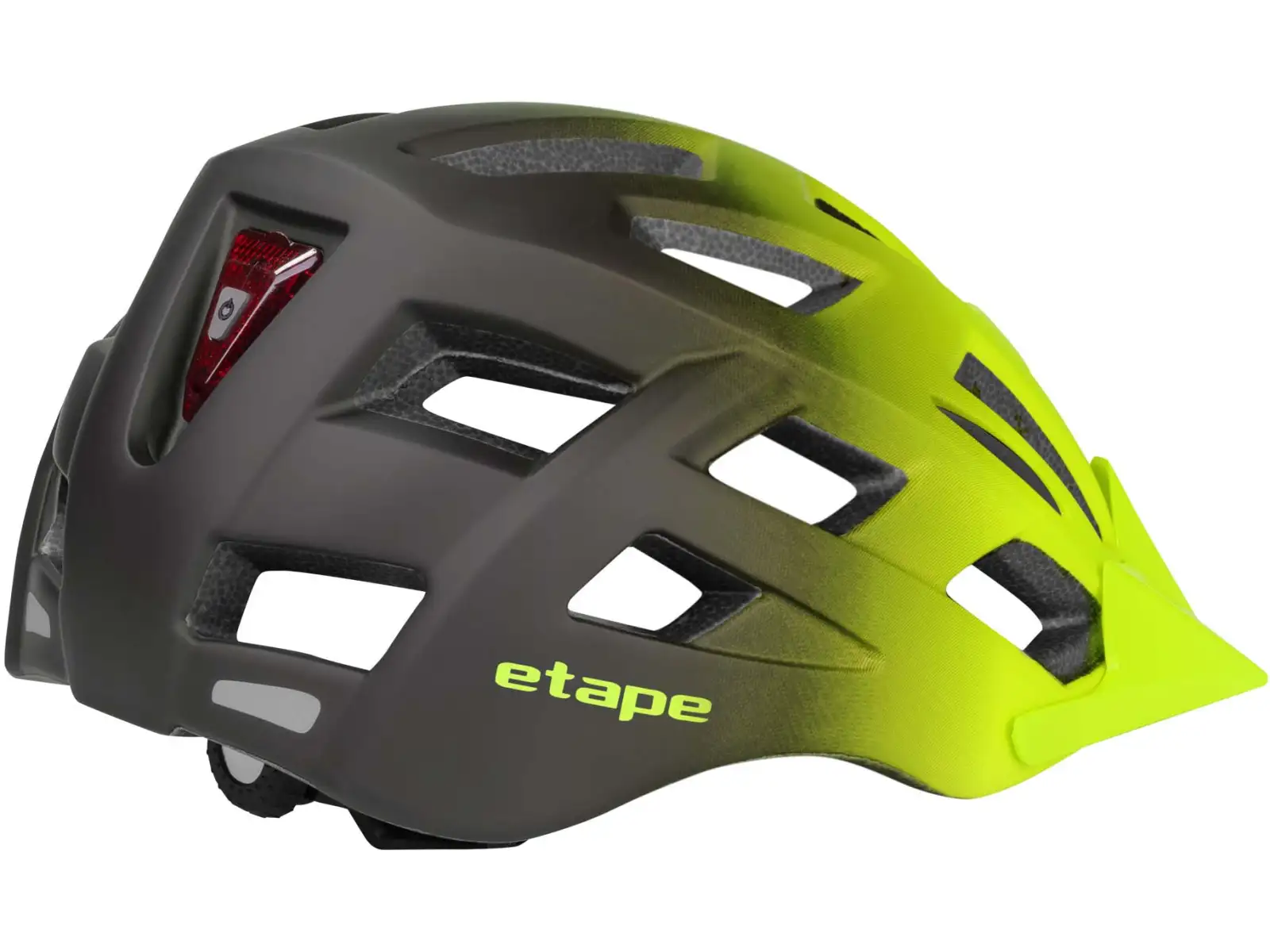 Etape Virt Light kask rowerowy żółty/czarny matowy