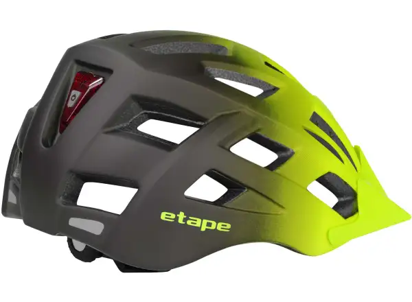 Etape Virt Light kask rowerowy żółty/czarny matowy