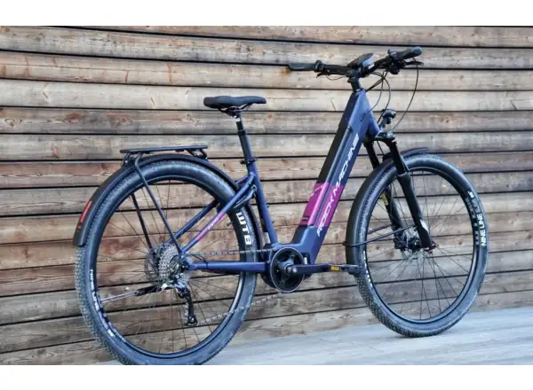 Rock Machine Storm INT e90-29 lady touring matte blue/silver/pink rower elektryczny