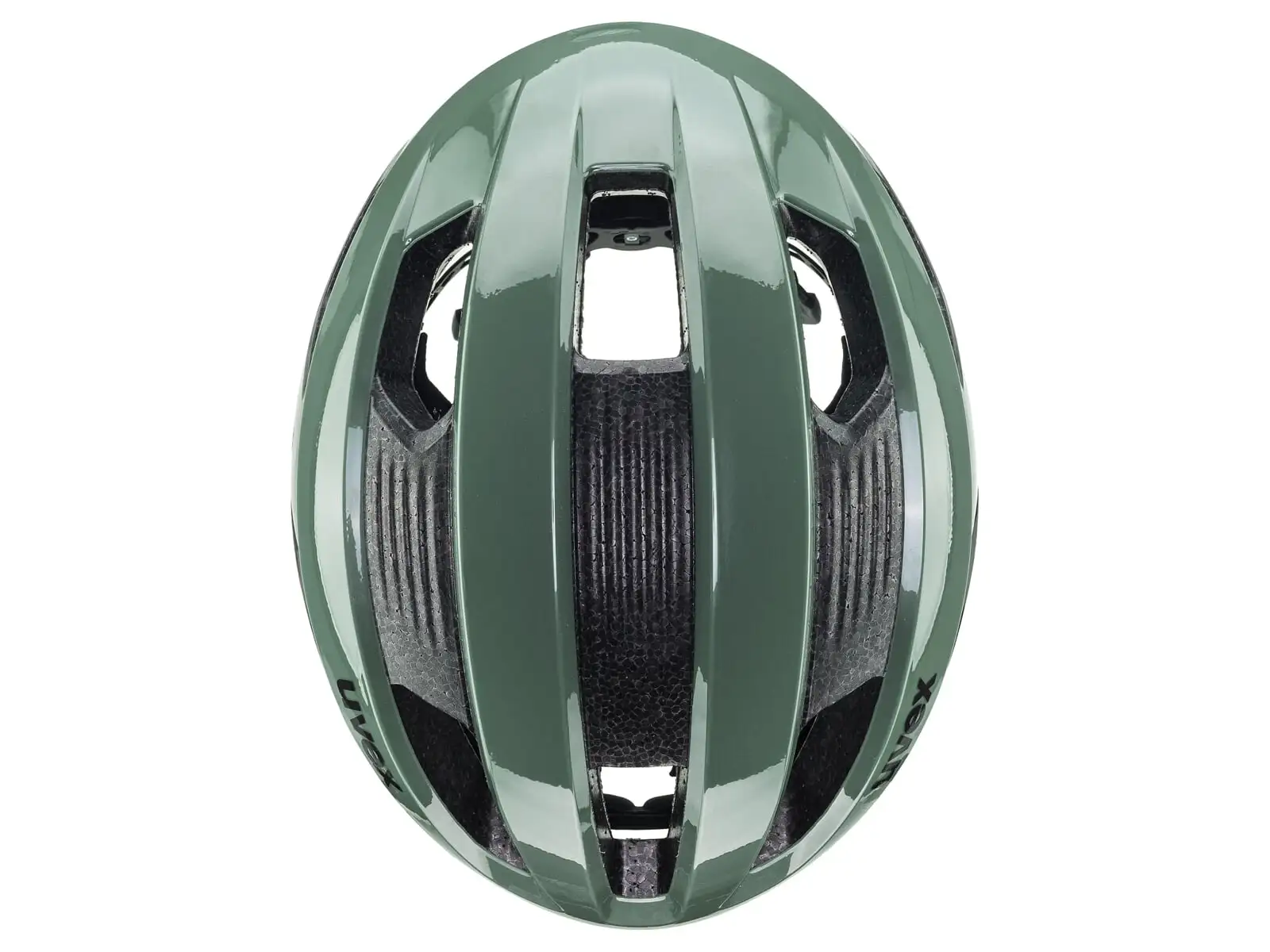 Uvex Rise kask Moss Green/Black