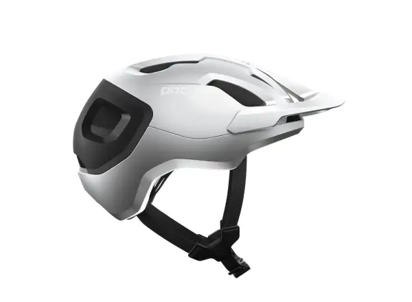 POC Axion Race MIPS kask Uranium Black/Argentite Silver Matt