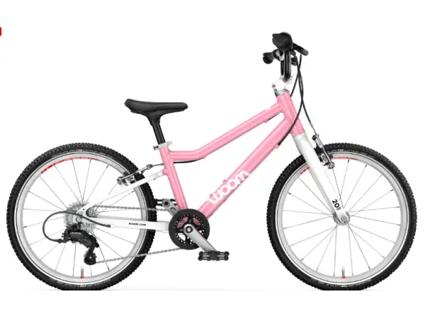 Woom Go 4 rower dziecięcy 20" Powder Pink