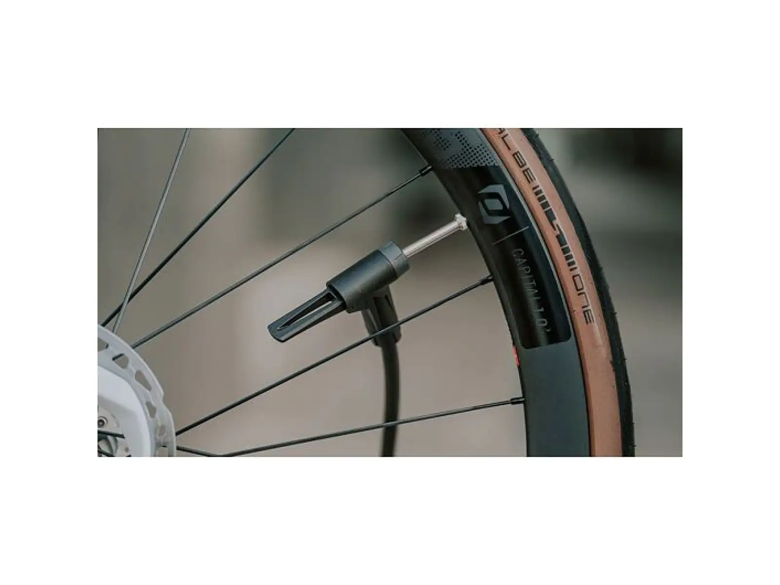 Topeak JoeBlow Roadie EX pompka warsztatowa czarna/niebieska