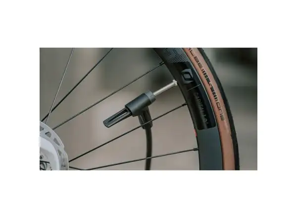 Topeak JoeBlow Roadie EX pompka warsztatowa czarna/niebieska