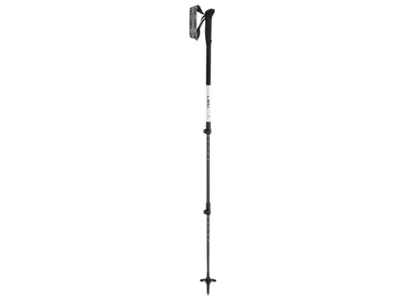 Leki Skytera Carbon Lite kije trekkingowe white-black-neonorange