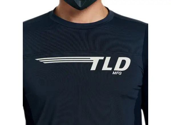 Troy Lee Designs Ruckus Ride męska koszulka 3/4 rękaw Wings Carbon