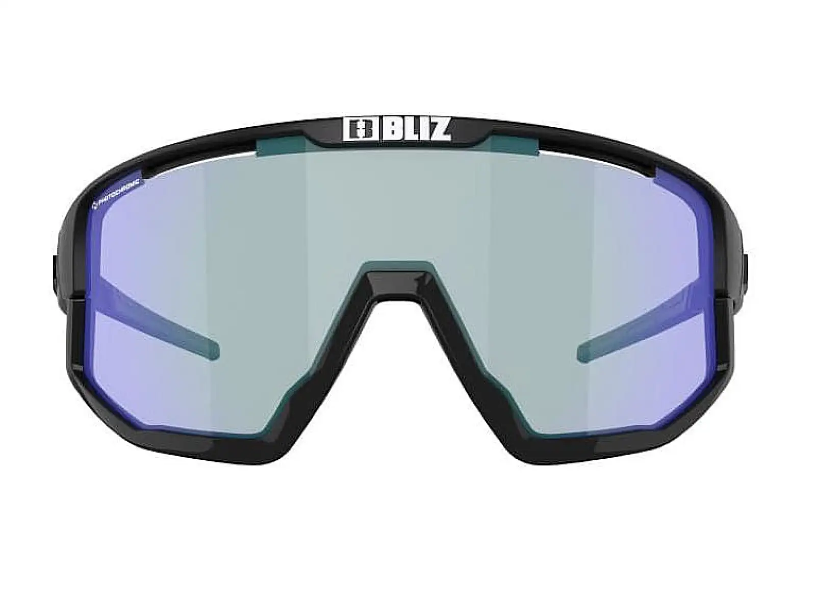 Bliz Fusion Nano Optics okulary rowerowe Matt Black Fotohromowy Brown/Blue Multi