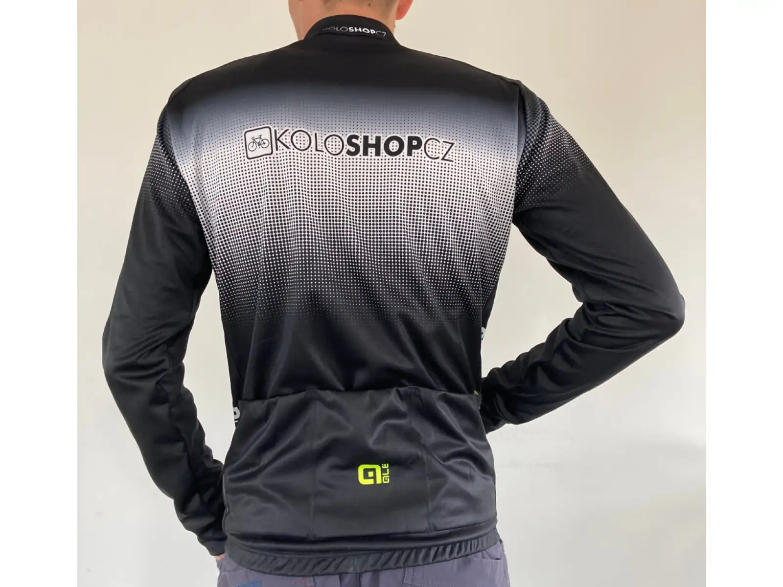 Alé Prime Koloshop męska koszulka z długim rękawem czarna