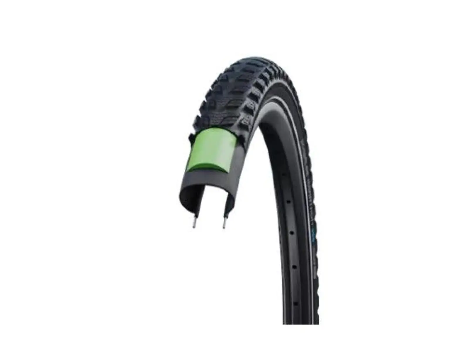 Schwalbe Marathon 365 Performance GreenGuard E-50 20x1,50" MTB opona drut Black Reflex