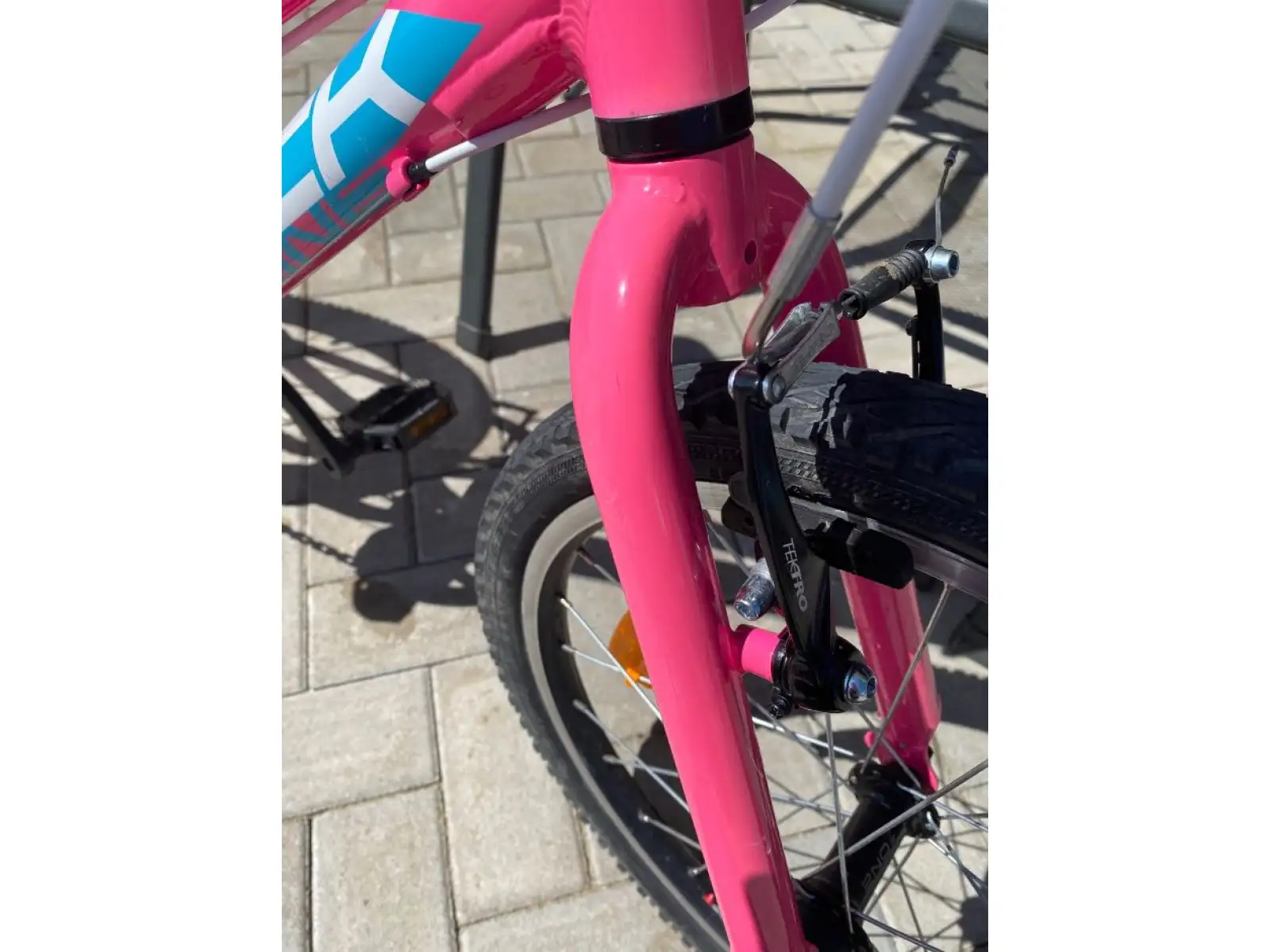 Rock Machine Catherine 20 rower dziecięcy Gloss Neon Pink/Violet/Neon Cyan