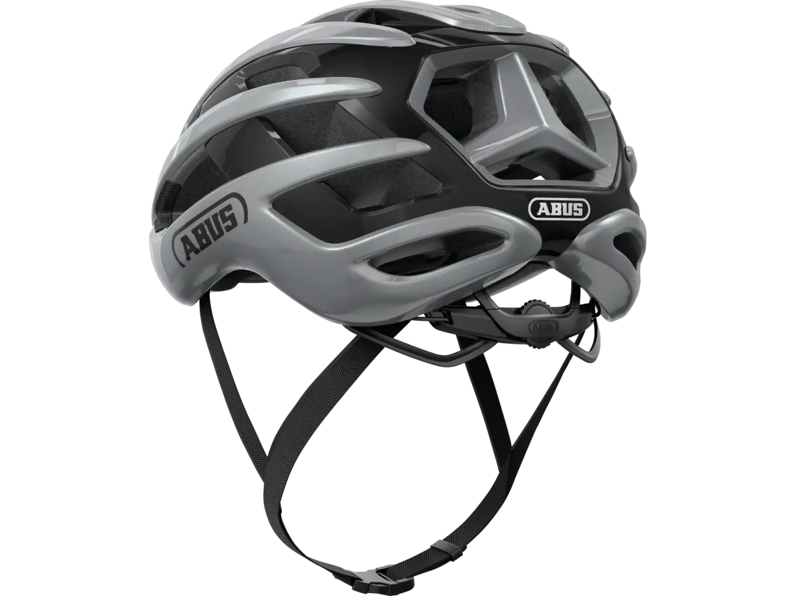 Abus AirBreaker 2.0 kask szosowy Graphite Silver