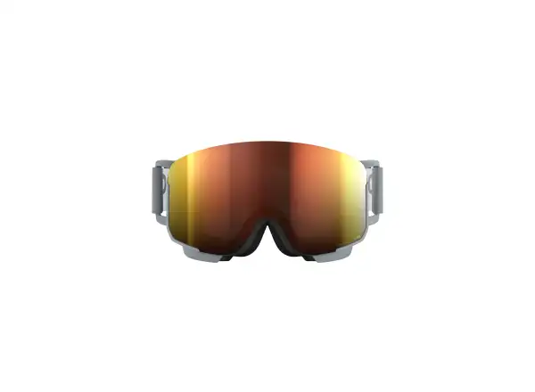 POC Nexal WF gogle narciarskie Granite Grey/Partly Sunny Orange