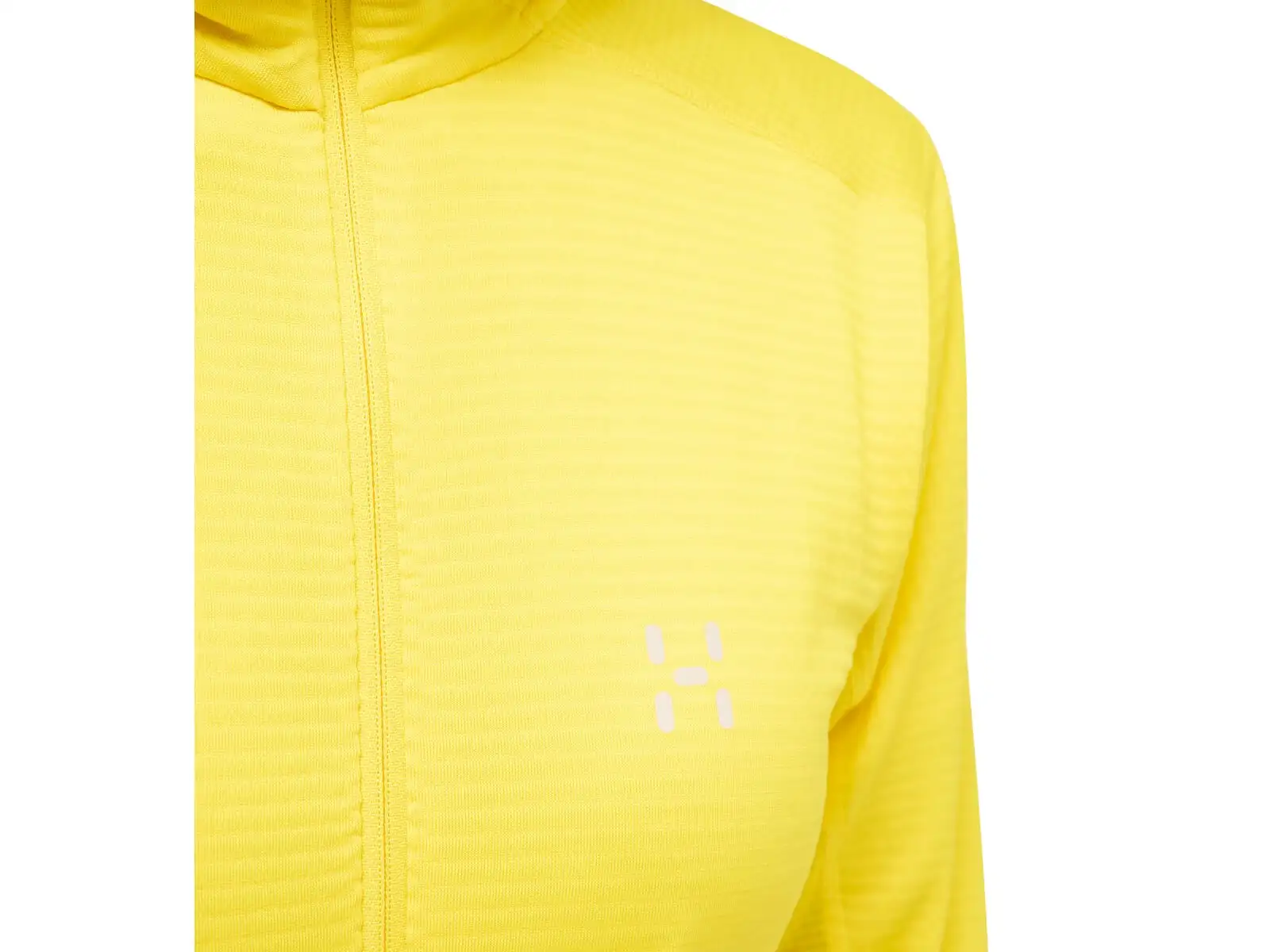 Haglöfs L.I.M Mid Multi Hood damska bluza z kapturem żółta