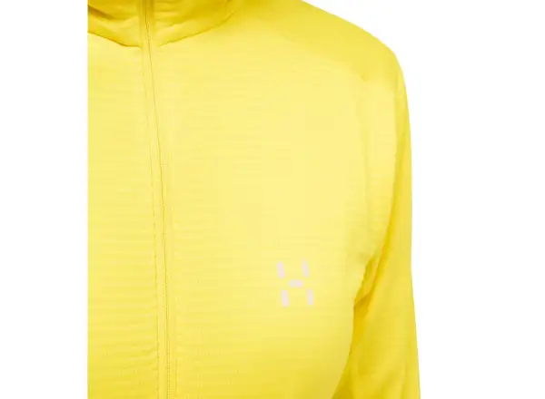 Haglöfs L.I.M Mid Multi Hood damska bluza z kapturem żółta