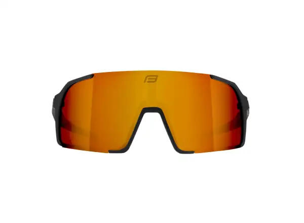 Force Glare okulary czarne/czerwone lustrzane szkło