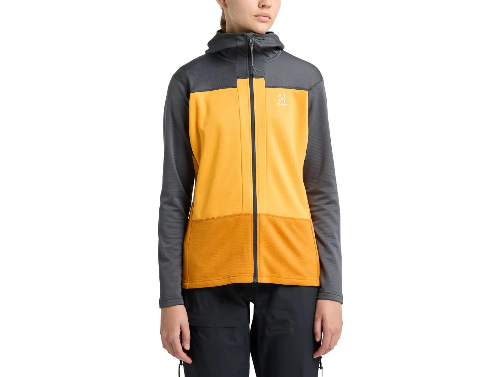 Haglöfs ROC Flash Mid damska bluza Magnetite/Sunny Yellow