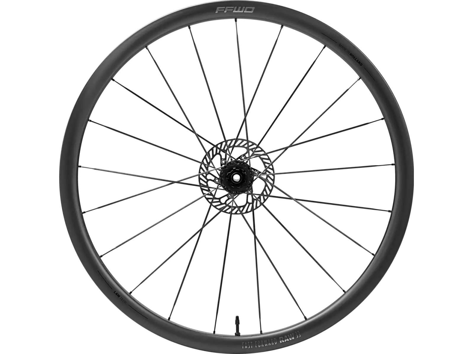 FFWD RAW CS 33 szosowe wyplecione koła Matt Black