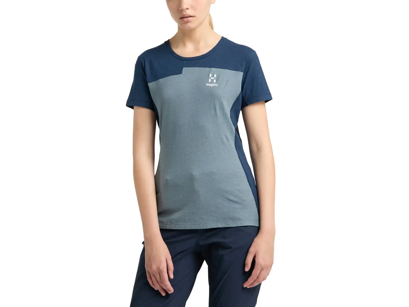 Haglöfs ROC Grip damski t-shirt modra