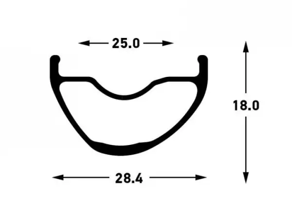 No Tubes ZTR Crest MK4 29" obręcz