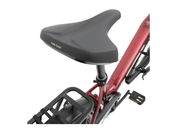 Apache Tanka 24 RX składany rower elektryczny 363 Wh S/M bordowy