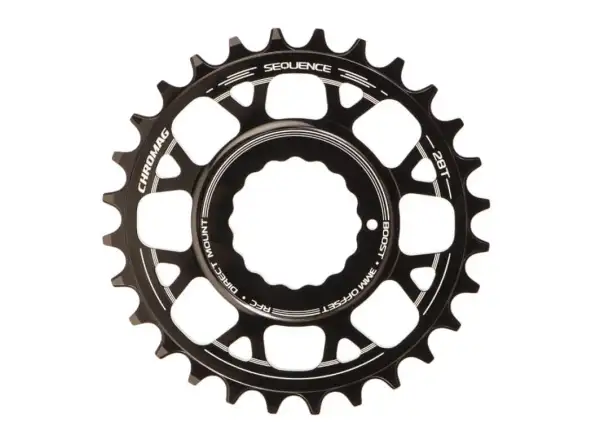 Chromag Sequence RFC zębatka offset 3 mm boost 30 z. czarna