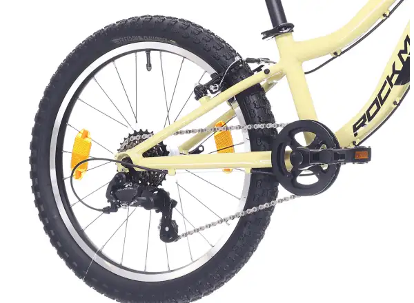 Rock Machine Storm 20 VB rower dziecięcy Sulfur Yellow