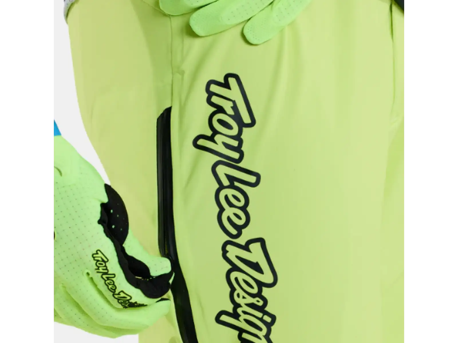 Troy Lee Designs Sprint Ultra Mono męskie spodnie Glo Yellow