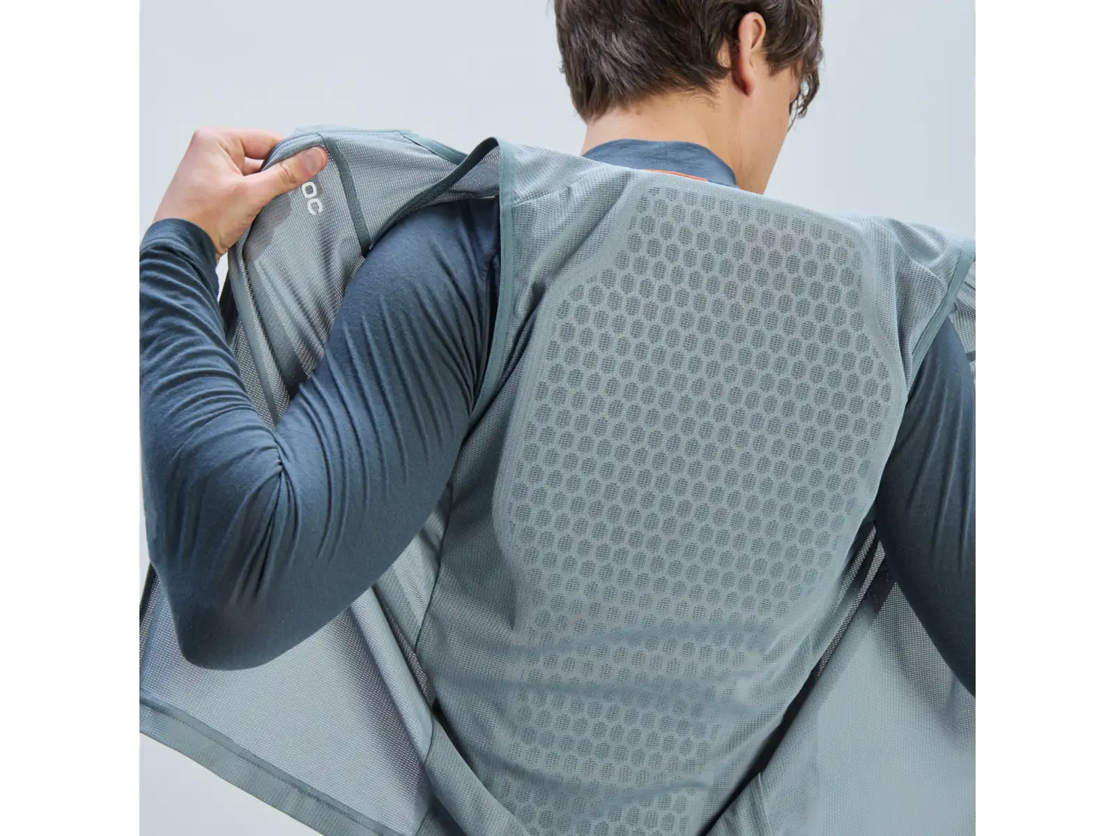 POC VPD Air Vest męska ochrona kręgosłupa Granite Grey