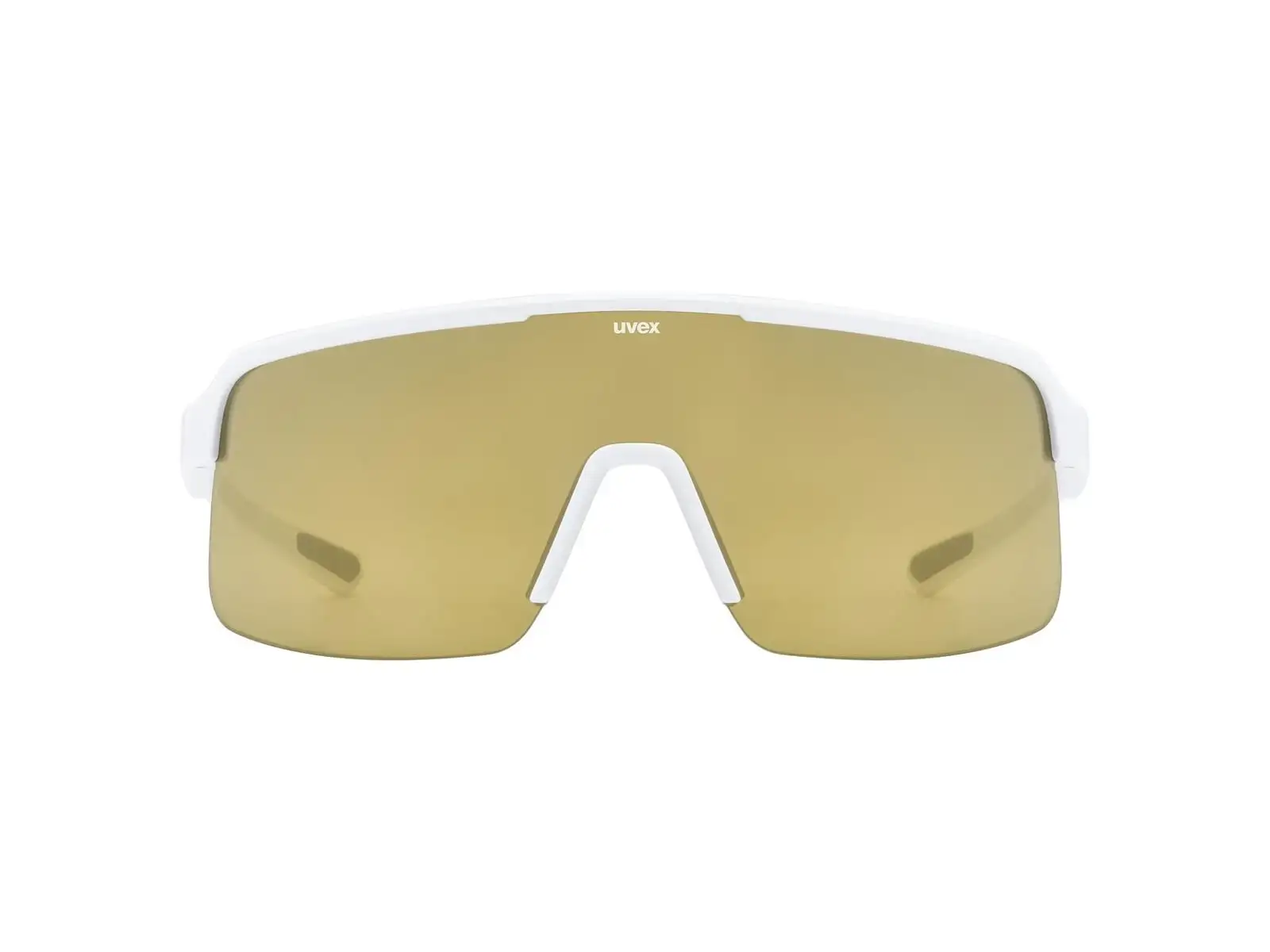 Uvex okulary przeciwsłoneczne White Matt/Mirror Gold