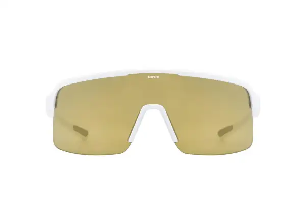 Uvex okulary przeciwsłoneczne White Matt/Mirror Gold