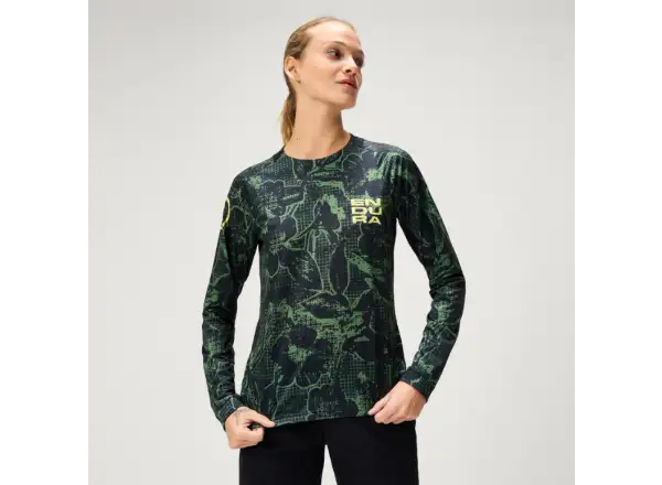 Endura Floral LTD damski dres długi rękaw Black