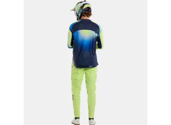 Troy Lee Designs Sprint Ultra Drip męska koszulka z długim rękawem Glo Yellow