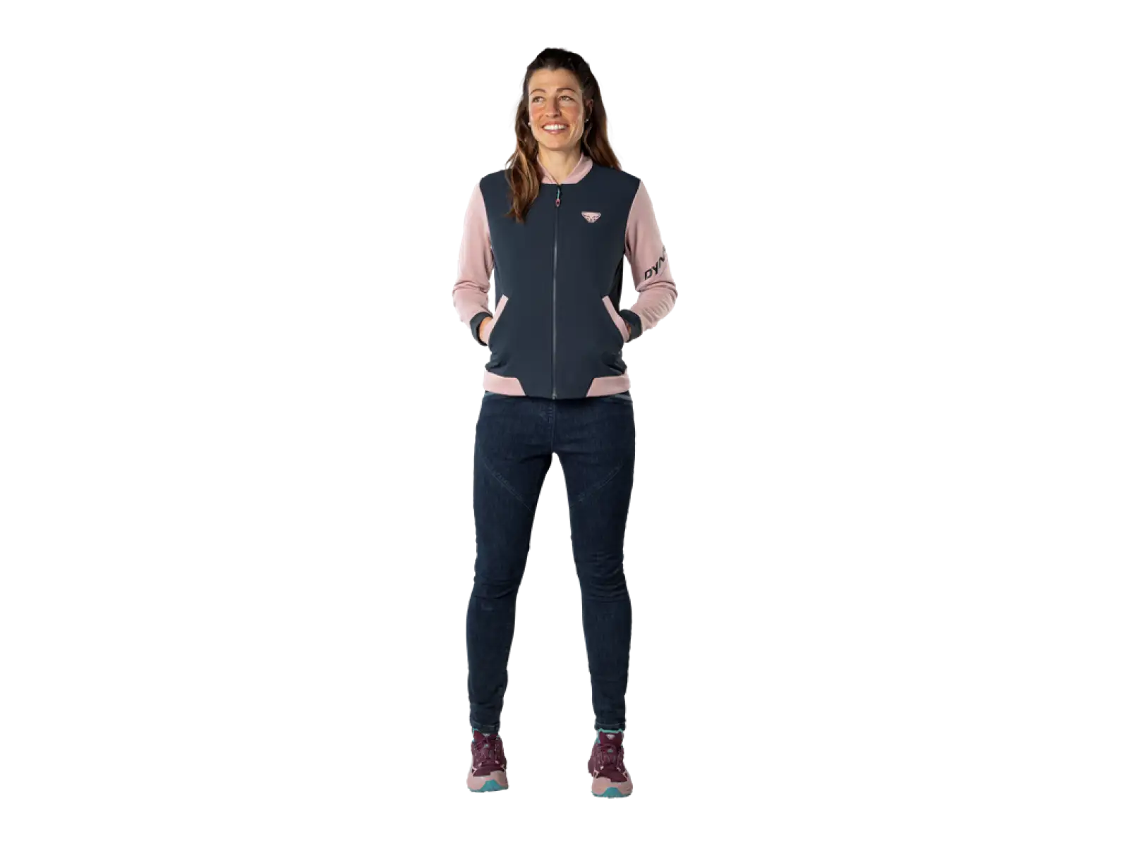 Dynafit 24/7 Polartec Varsity damska bluza Pale Rose