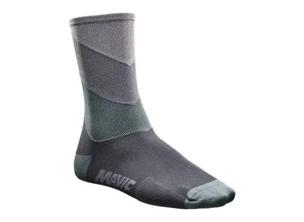 Mavic Graphic Stripes długie skarpety Glacier gray
