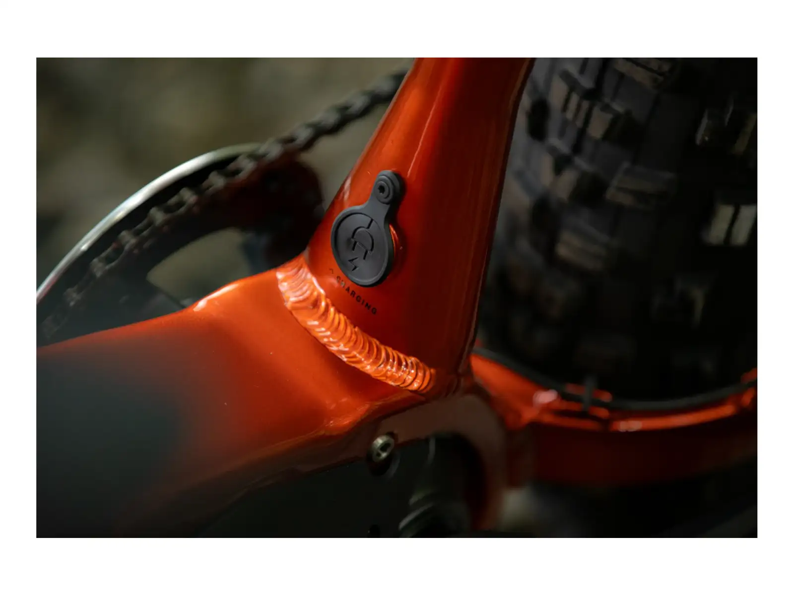 Rock Machine VYÖRY e90-26 rower elektryczny fatbike Metallic Orange/Black WZÓR