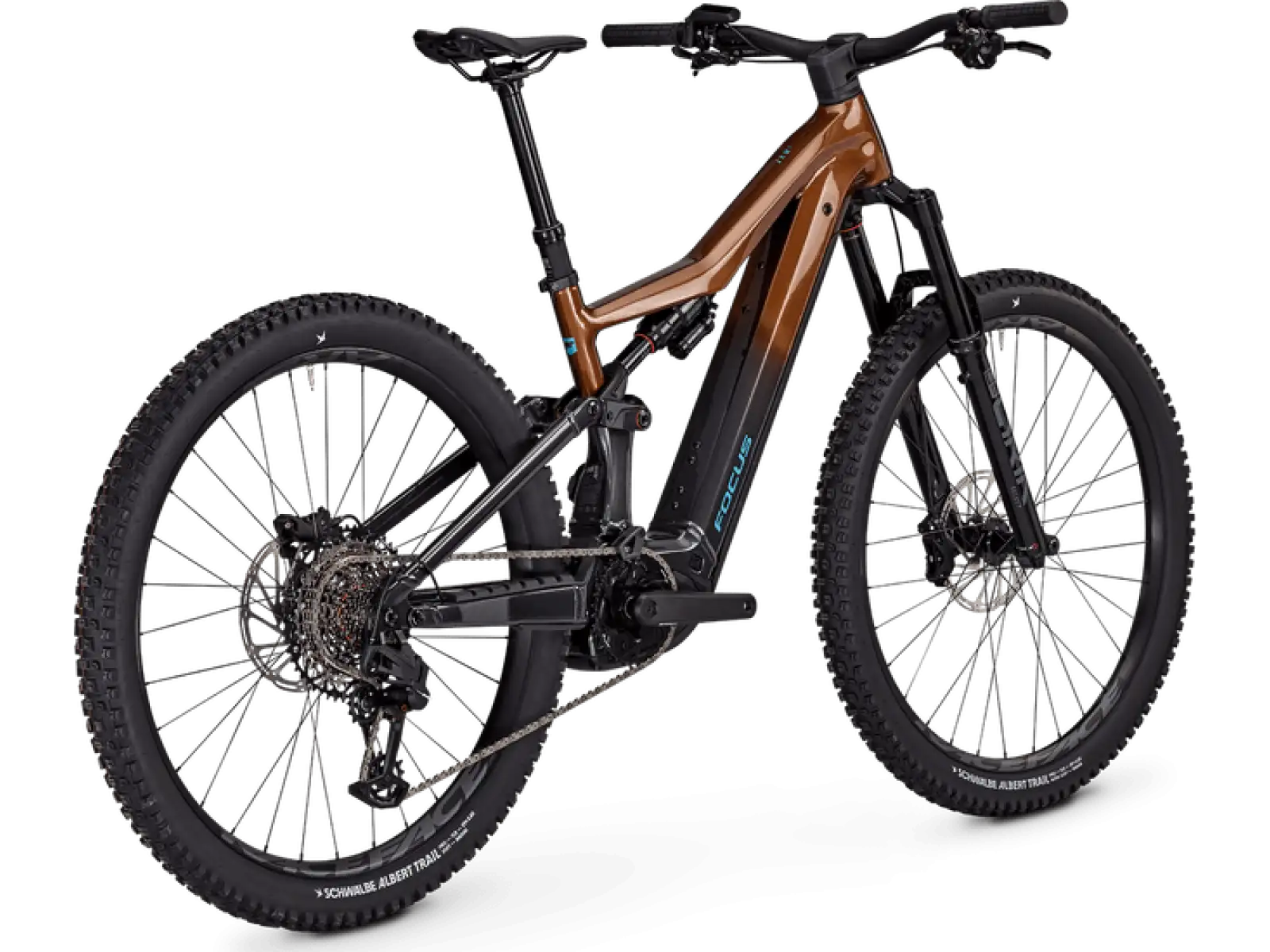 Focus JAM2 6.8 800 Wh górski rower elektryczny Goldbrown / Diamondblack