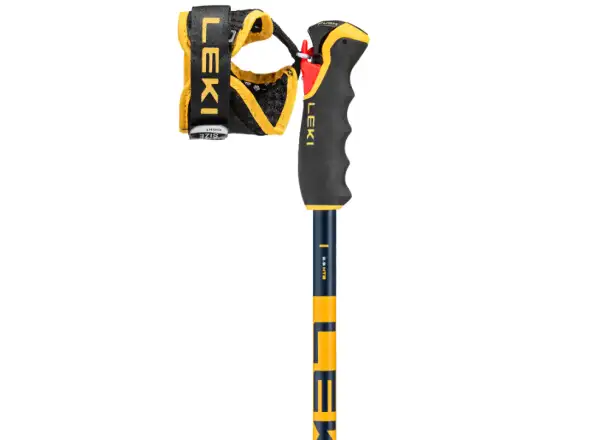 Leki Spitfire Vario 3D narciarskie kijki Denimblue/Aegeanblue/Mustardyellow