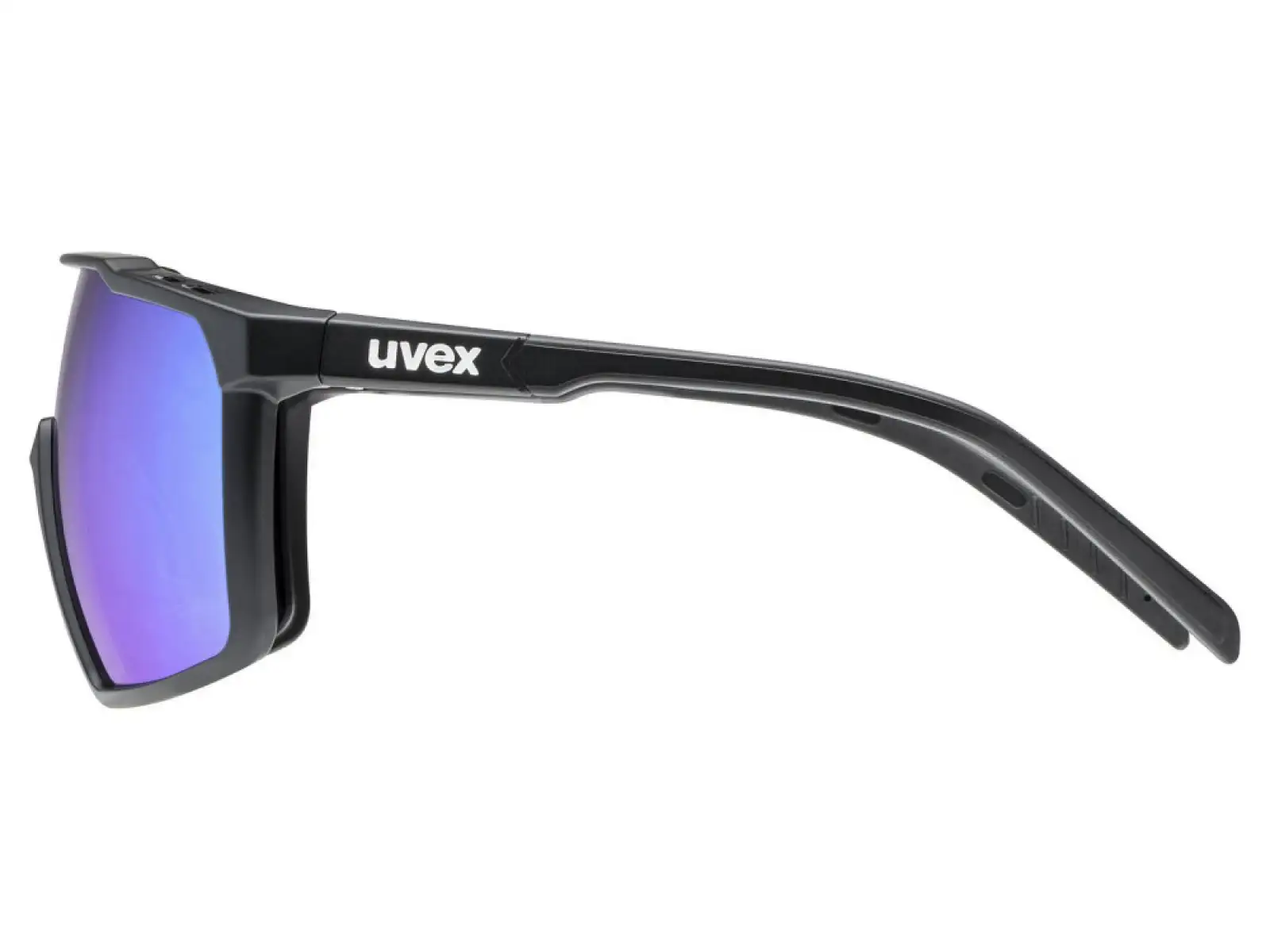 Uvex MTN Perform S okulary Black Matt/Mirror Blue