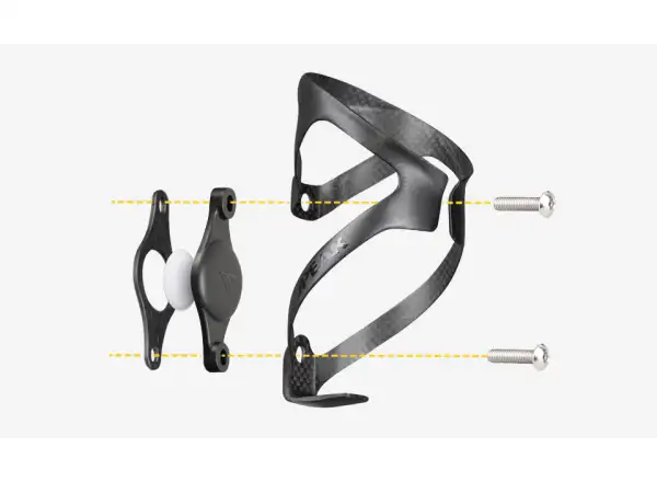 Topeak Cage Mount uchwyt Apple AirTag pod koszyk czarna