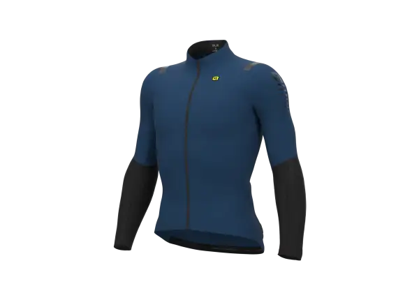 Alé Warm Race 2.0 R-EV1 męska ocieplana koszulka z długim rękawem Air Force Blue