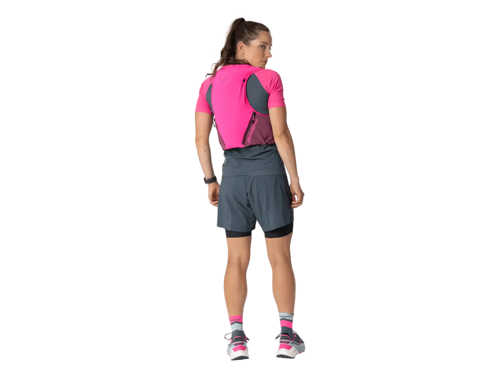Dynafit Alpine 8 l kamizelka do biegania Pink Glo/Amaranth