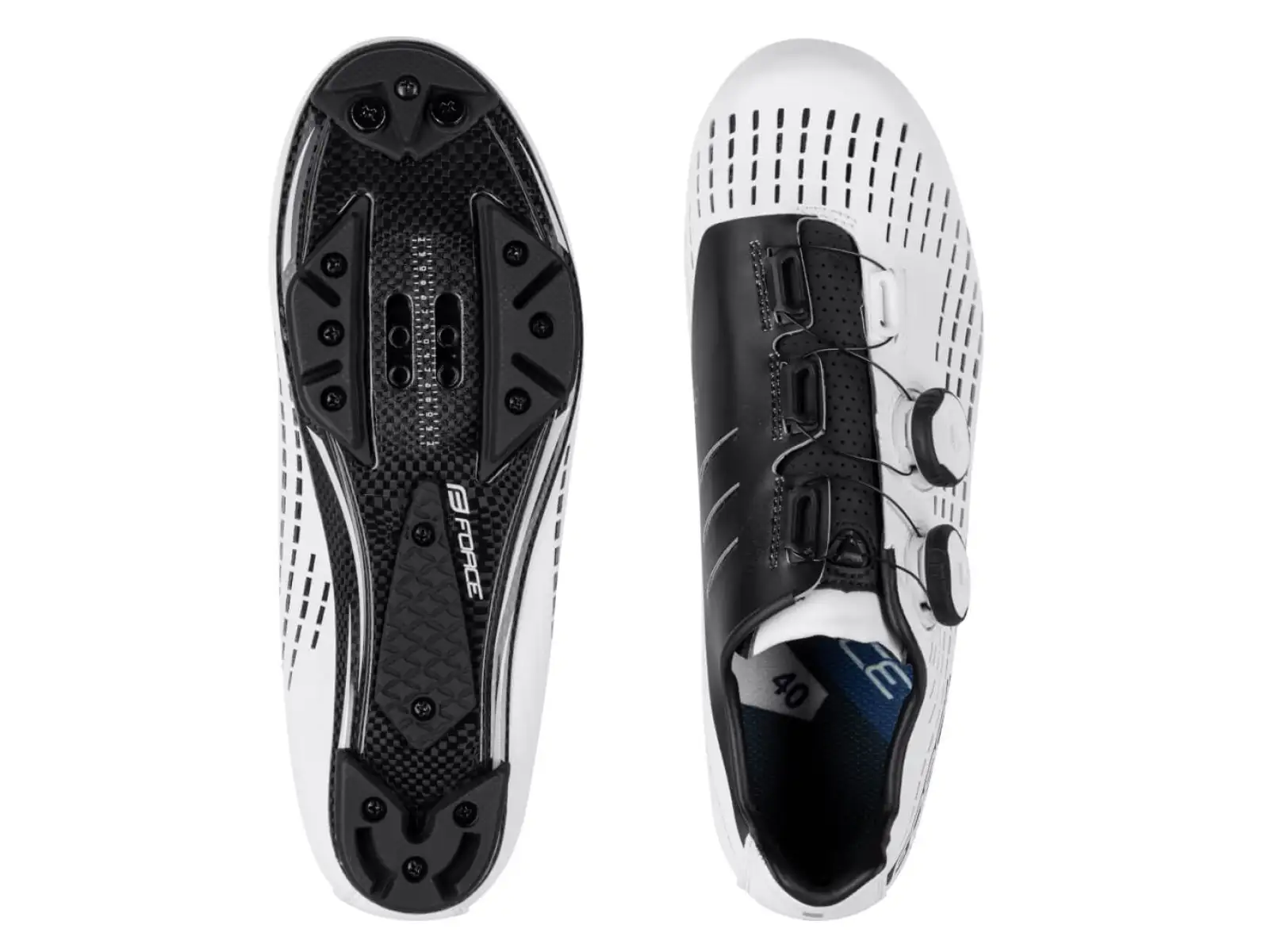 Force Revolt Carbon MTB męskie buty rowerowe biała
