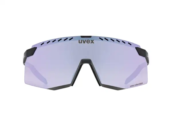 Uvex Pace Stage ColorVision okulary Black Matt/Mirror Lavender